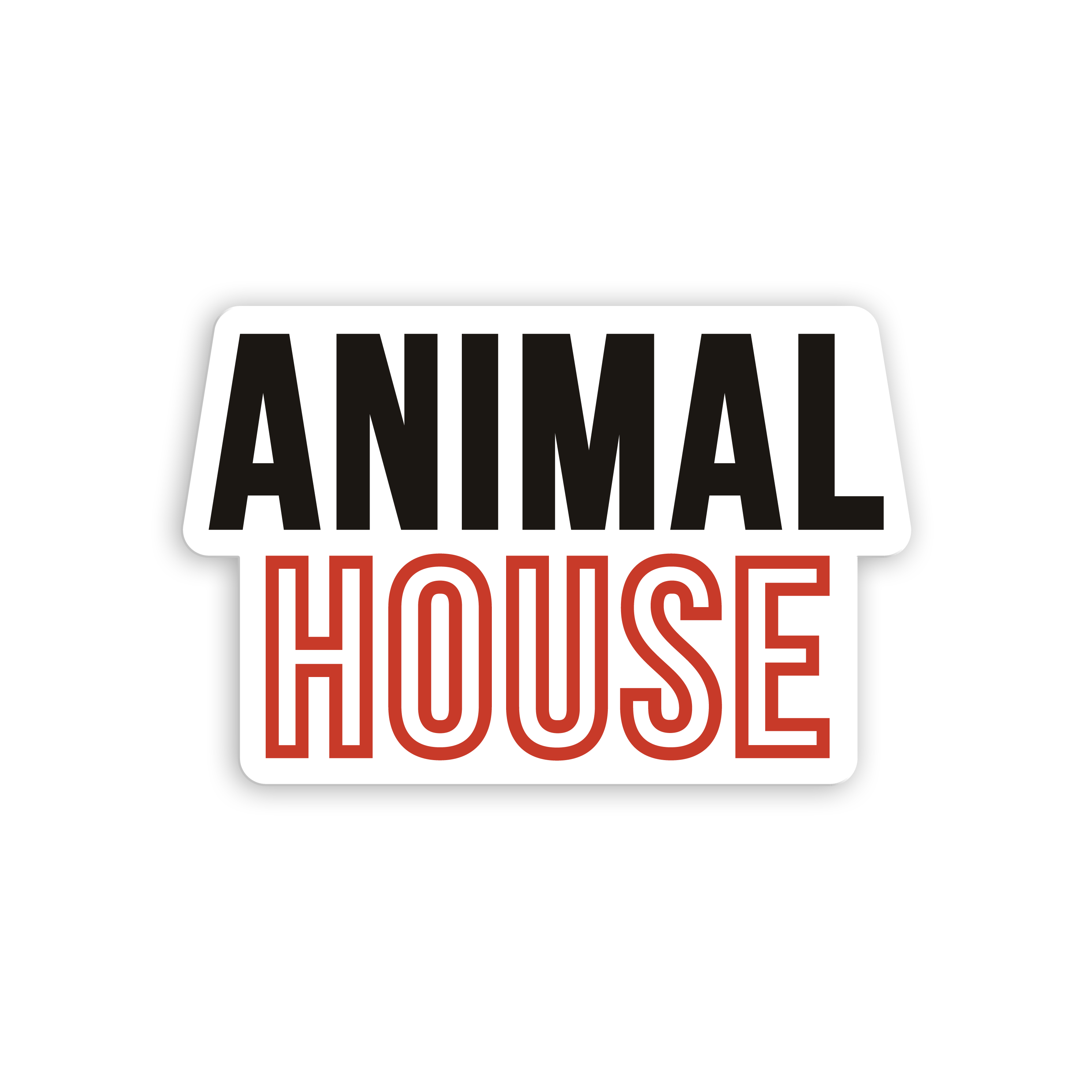 Animal House Decal